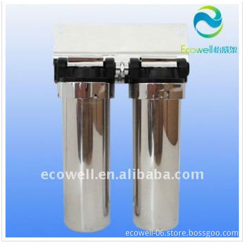 2015 domestic stainless steel 2 stages water filter